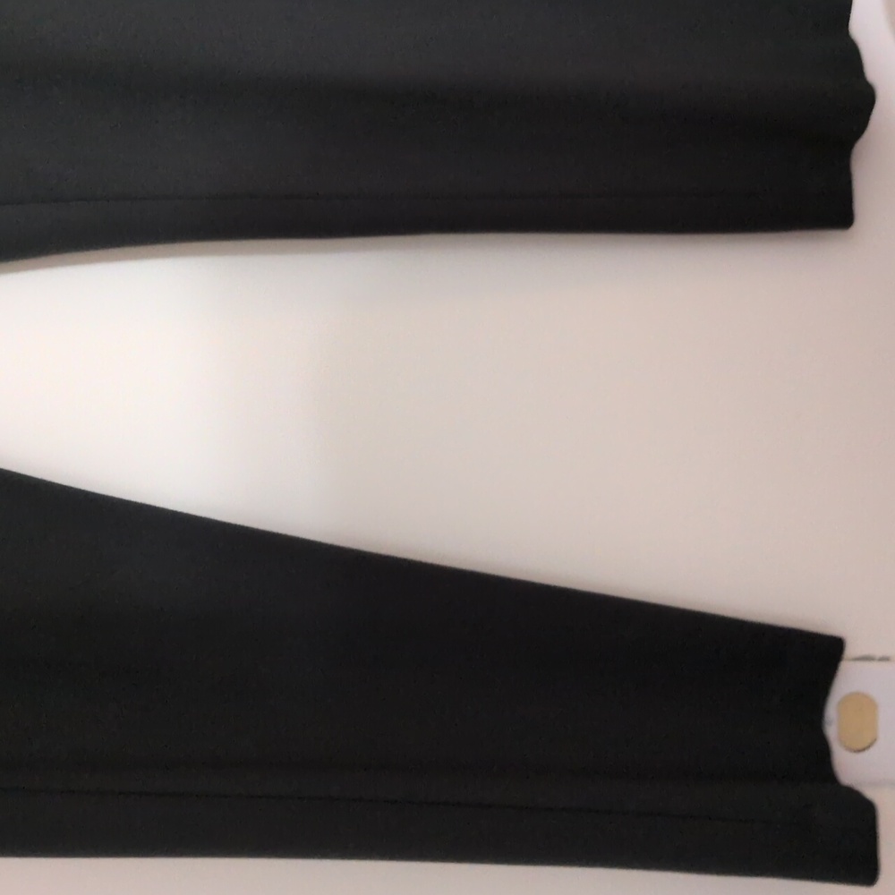 Vince Camuto EUC Black Forest Green Pants 4 Pockets Rayon Sz 8 - Picture 7 of 7